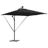 Vidaxl cantilever banana parasol zwart 249 x 249 x 250 cm