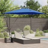 Vidaxl cantilever banana parasol blauw 249 x 249 x 250 cm