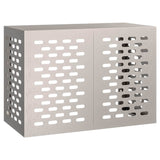 Vidaxl airconditioner hoes roestig 100 x 50 x 70 cm cortenstaal
