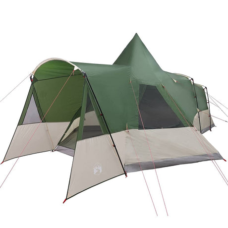 Vidaxl teepee tent met dak met opslag groen 720 x 465 x 295 cm