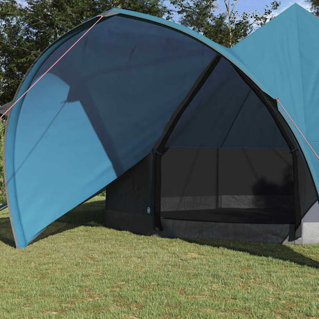 Vidaxl teepee tent met dak blauw en grijs 600 x 600 x 347 cm