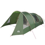 Vidaxl tunneltent met dak met opslag groen en wit 778 x 356 x 210 cm