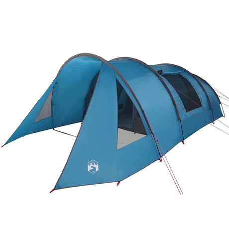 Vidaxl tunneltent met dak met opslag blauw en grijs 778 x 356 x 210 cm