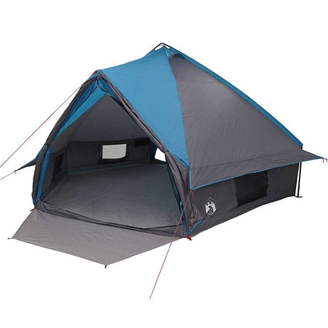 Vidaxl teepee tent met dak blauw en grijs 490 x 410 x 210 cm