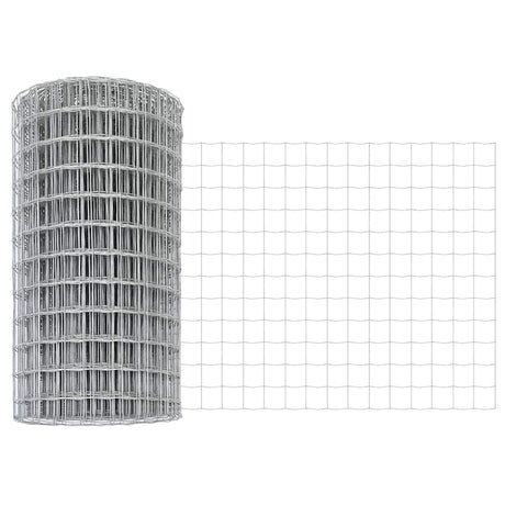 Vidaxl euro hek 0,6 x 10 m pvc-gecoat ijzer