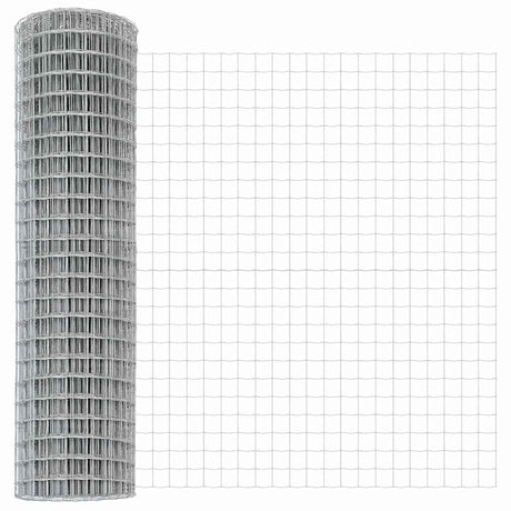 Vidaxl euro hek 1 x 10 m pvc-gecoat ijzer