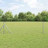 Vidaxl euro hek 0,6 x 10 m pvc-gecoat ijzer