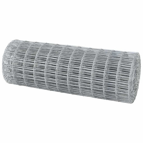 Vidaxl euro hek 0,4 x 25 m pvc-gecoat ijzer