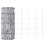 Vidaxl euro hek 0,6 x 50 m pvc-gecoat ijzer