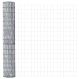 Vidaxl euro hek 1,5 x 10 m pvc-gecoat ijzer