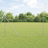 Vidaxl weidehekwerk zilver 50 x 1,5 m gegalvaniseerd staal