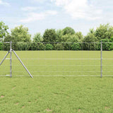 Vidaxl weidehekwerk zilver 100 x 0,8 m gegalvaniseerd staal