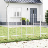 Vidaxl tuinhek wit 1,7 x 1,2 m poedercoating staal