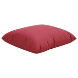 Vidaxl bankkussens 4 stuks wijnrood 60x60 cm stof