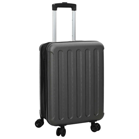 Vidaxl koffer met slot donkergrijs 34 x 23 x 55.5 cm abs kunststof