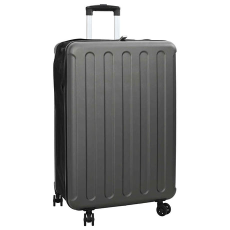 Vidaxl koffer met slot donkergrijs 50 x 30 x 76 cm abs kunststof