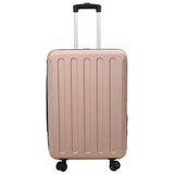 Vidaxl koffer met slot roségoud 43 x 27 x 66 cm abs kunststof