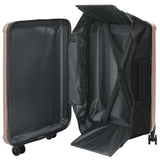Vidaxl koffer met slot roségoud 50 x 30 x 76 cm abs kunststof