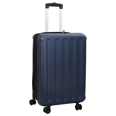 Vidaxl koffer met slot donkerblauw 43 x 27 x 66 cm abs kunststof