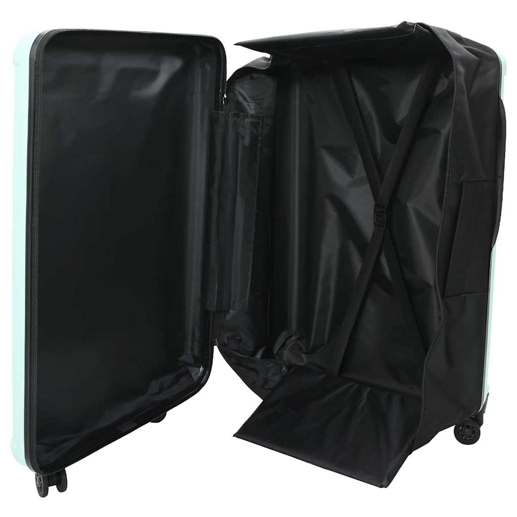 Vidaxl koffer met slot mintgroen 50 x 30 x 76 cm abs kunststof