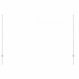 Vidaxl afrasteringspaal 5 pcs zilver 160 cm staal