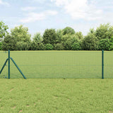 Vidaxl gelaste draadhek groen 0.6 x 50 m