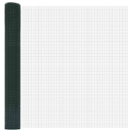 Vidaxl gelaste draadhek groen 1.4 x 50 m