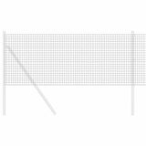 Vidaxl gelaste draadhek grijs 0.8 x 25 m