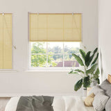 Vidaxl rolgordijn met gordijnen natuur 150 x 160 cm bamboe