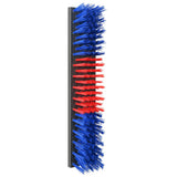 Vidaxl vee borstels rood en blauw 50 x 10 x 6.5 cm kunststof en staal