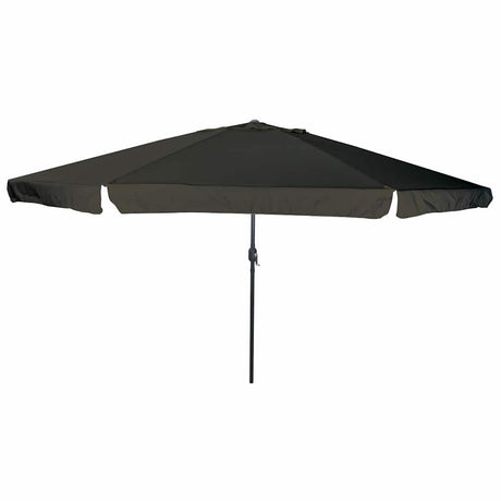 Vidaxl tuinparasol zwart 395 x 395 x 245 cm polyester en staal