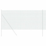 Vidaxl euro hek groen 1,4 x 10 m pvc-gecoat ijzer