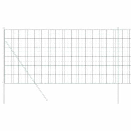 Vidaxl euro hek groen 1,2 x 10 m pvc-gecoat ijzer