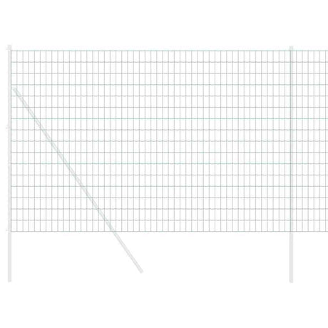 Vidaxl euro hek groen 1,5 x 10 m pvc-gecoat ijzer