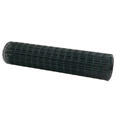 Vidaxl euro hek groen 1 x 10 m pvc-gecoat ijzer
