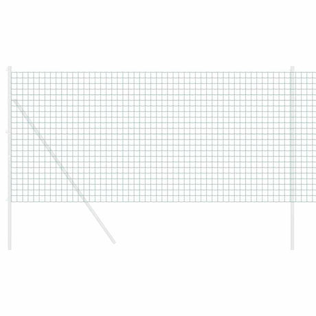 Vidaxl euro hek groen 1 x 25 m pvc-gecoat ijzer