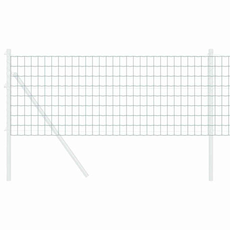 Vidaxl euro hek groen 0,6 x 25 m pvc-gecoat ijzer