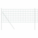 Vidaxl euro hek groen 0,6 x 50 m pvc-gecoat ijzer