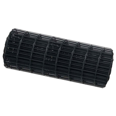 Vidaxl euro hek grijs 0.8 x 10 m pvc-gecoat ijzer