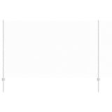 Vidaxl hek met paal zilver 1,4 x 25 m staal
