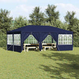 Vidaxl partytent blauw 600 x 400 x 266 cm polyetheen
