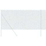 Vidaxl kettenschakelhek groen 25 x 1,4 m staal