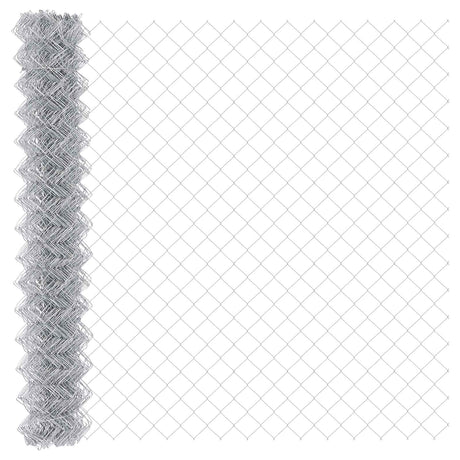 Vidaxl kettenschakelhek zilver 10 x 1,5 m gegalvaniseerd staal