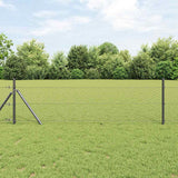 Vidaxl hexagon hek grijs 0,4 x 25 m pvc