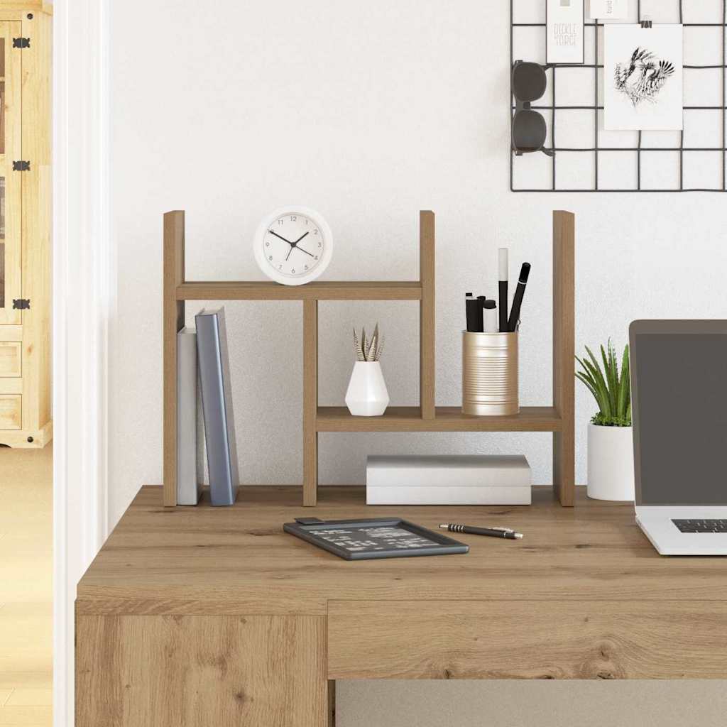 Vidaxl bureau organizer artisan eiken 34,5 x 15,5 x 35,5 cm