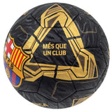 Overige merken voetbal fc barcelona lightning maat 5 zwart goud