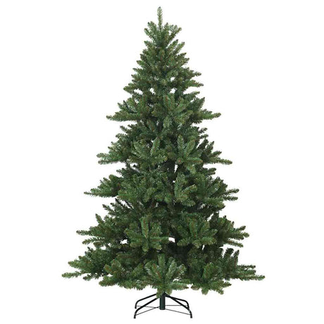 Vidaxl kunstmatige inklapbare kerstboom groen 180 cm pvc, staal