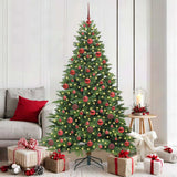 Vidaxl kunstkerstboom met 300 led met standaard groen 180 cm pe en pvc