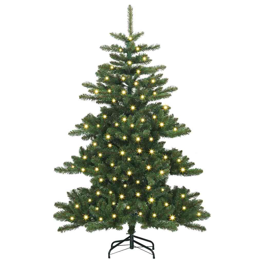 Vidaxl kunstmatige inklapbare kerstboom groen 150 cm pvc en staal