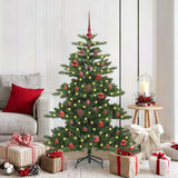 Vidaxl kunstmatige inklapbare kerstboom groen 150 cm pvc en staal